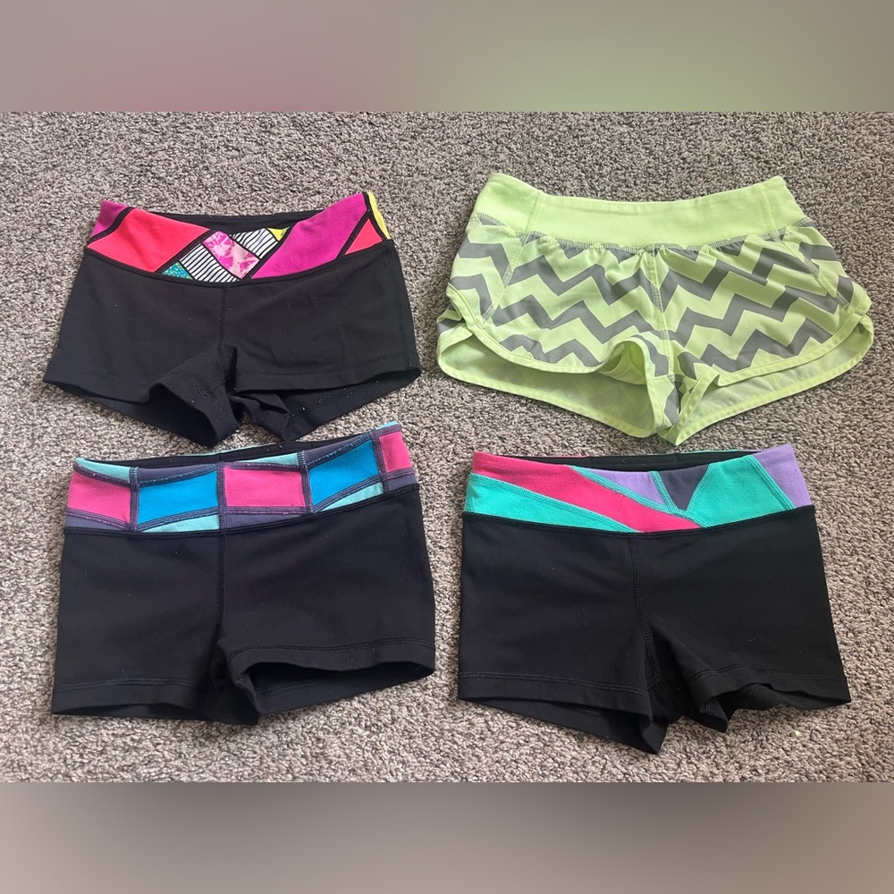 Ivivva shorts size 6 (and one size 8)